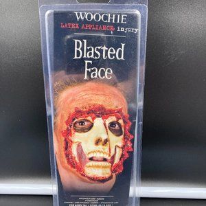 Woochie by Cinema Secrets Blasted Face Latex Appliance One Size Item# WO610